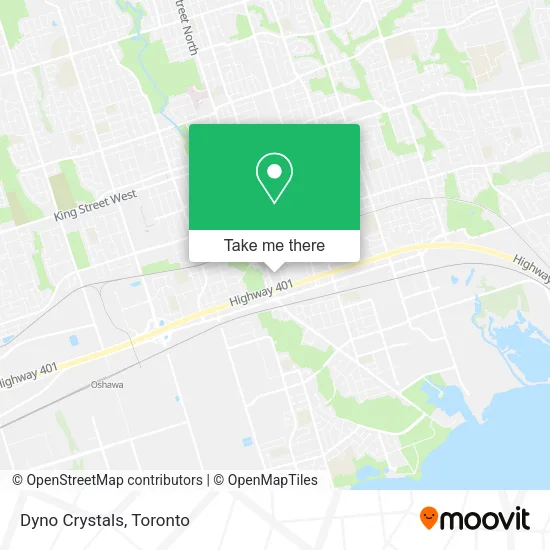 Dyno Crystals map
