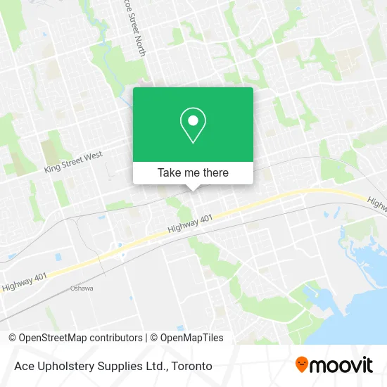 Ace Upholstery Supplies Ltd. map
