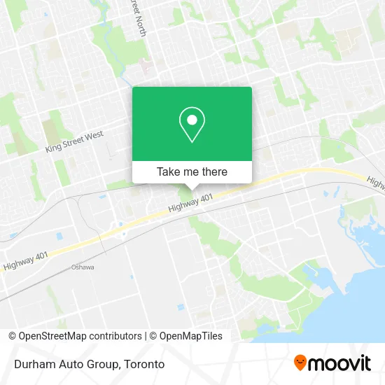 Durham Auto Group map