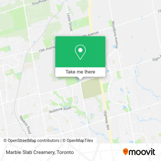 Marble Slab Creamery map