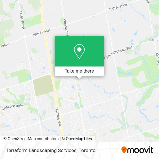 Terraform Landscaping Services map