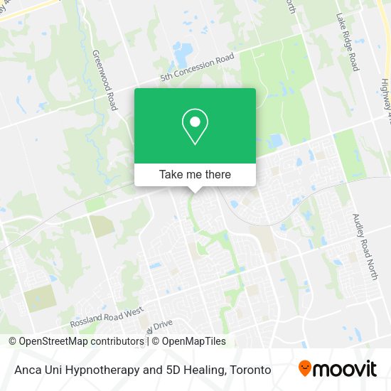Anca Uni Hypnotherapy and 5D Healing map