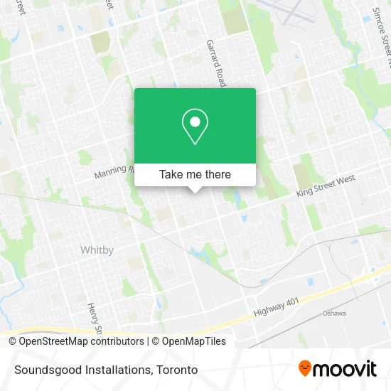 Soundsgood Installations map