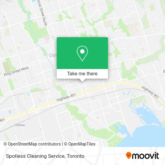 Spotless Cleaning Service map