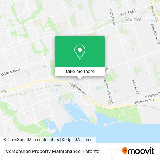 Verschuren Property Maintenance map