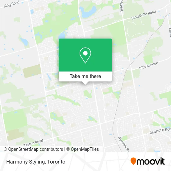 Harmony Styling map