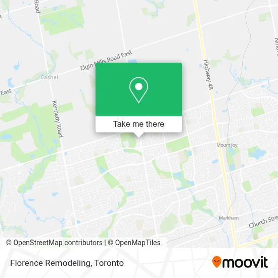 Florence Remodeling map