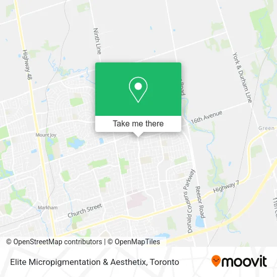 Elite Micropigmentation & Aesthetix map