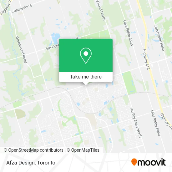 Afza Design map