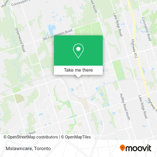 Mslawncare map