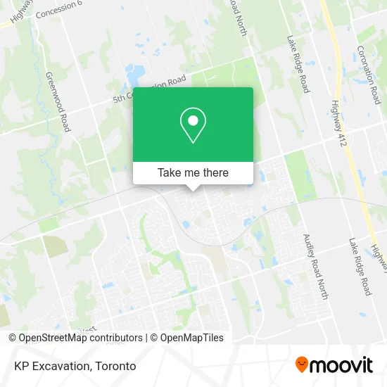 KP Excavation map