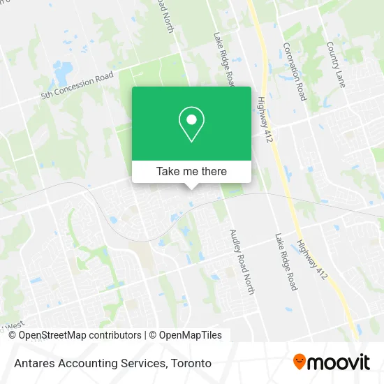 Antares Accounting Services map