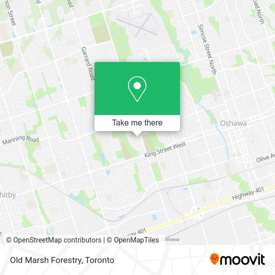 Old Marsh Forestry map