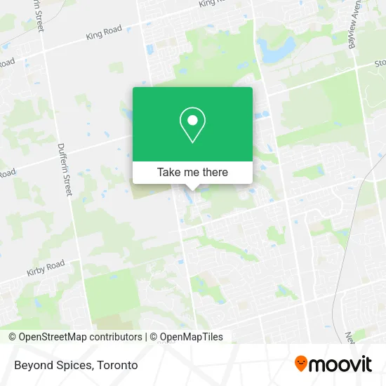 Beyond Spices map