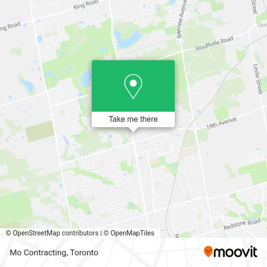 Mo Contracting map