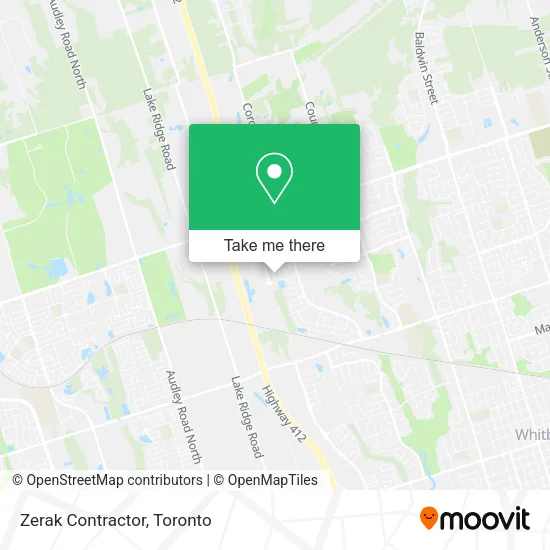 Zerak Contractor map