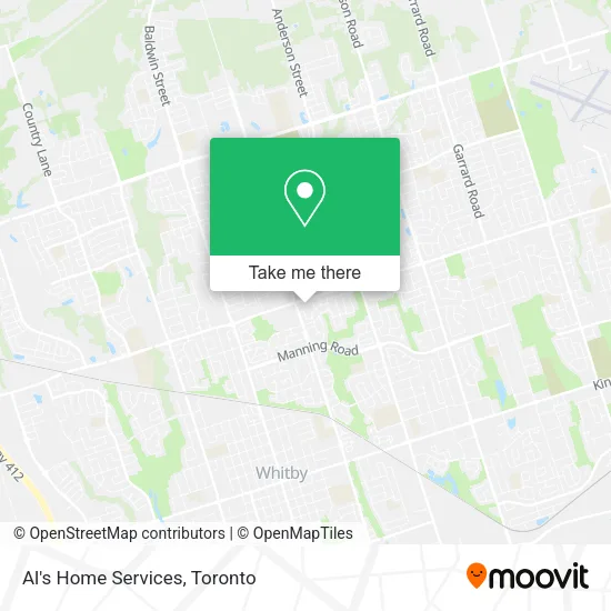 Al's Home Services map