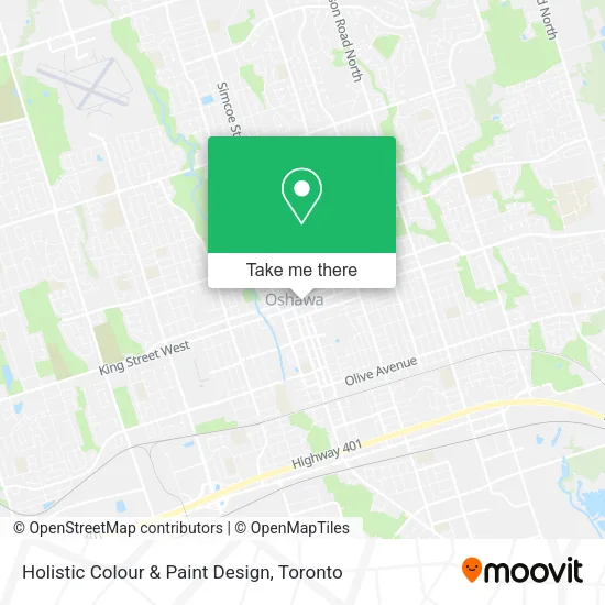 Holistic Colour & Paint Design map