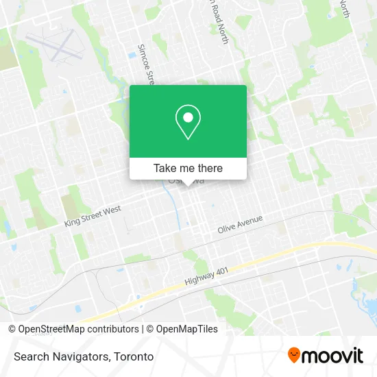 Search Navigators map