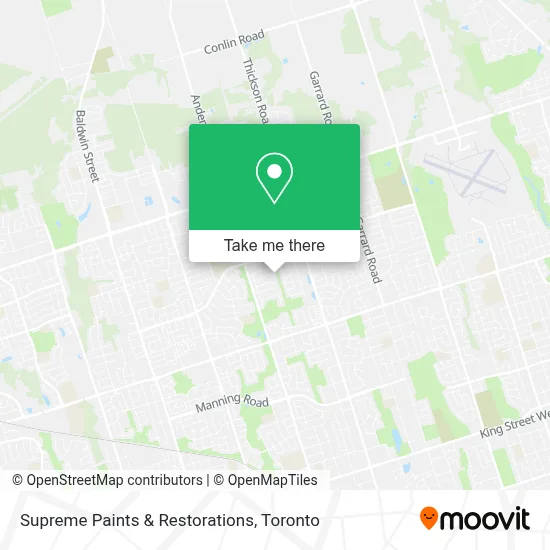 Supreme Paints & Restorations map