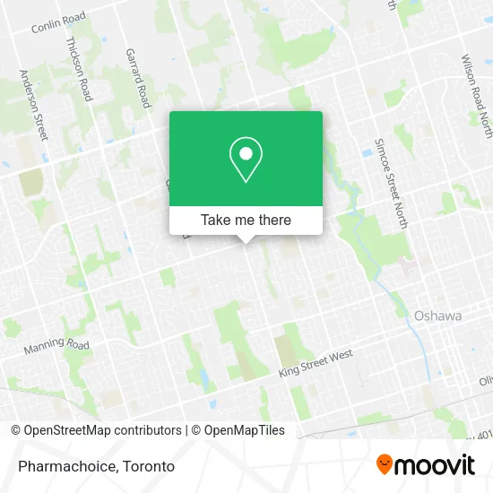 Pharmachoice map