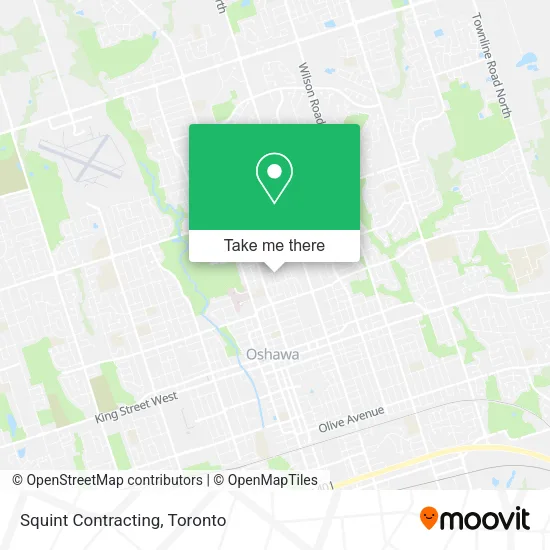 Squint Contracting map