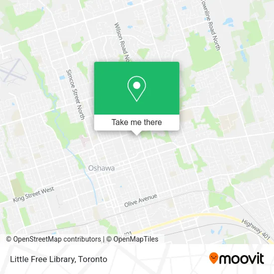 Little Free Library map