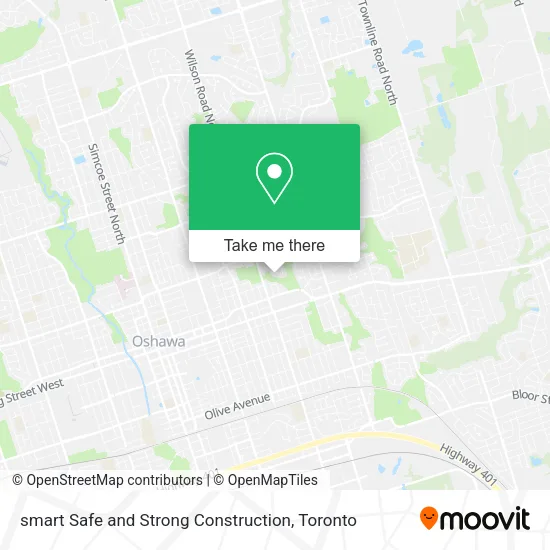 smart Safe and Strong Construction map