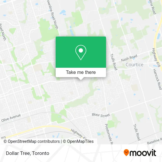 Dollar Tree map