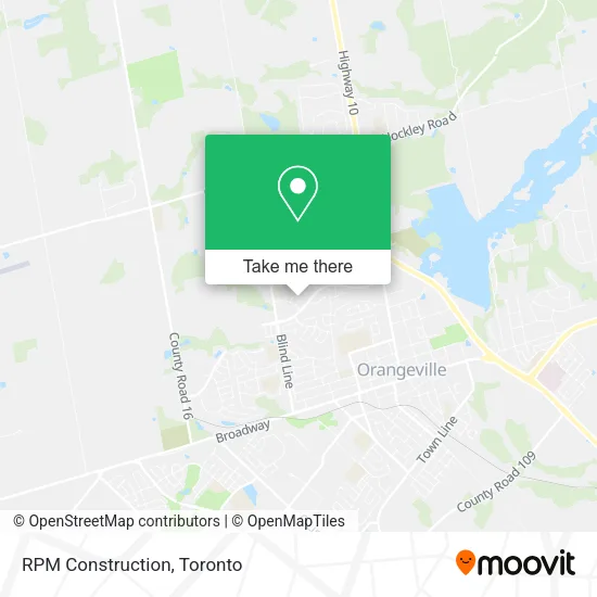 RPM Construction map