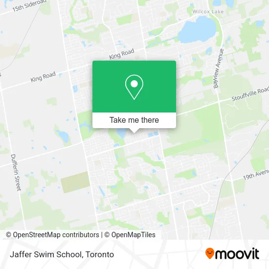 Jaffer Swim School map