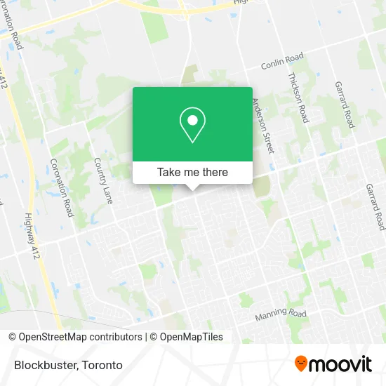 Blockbuster map