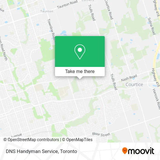 DNS Handyman Service map