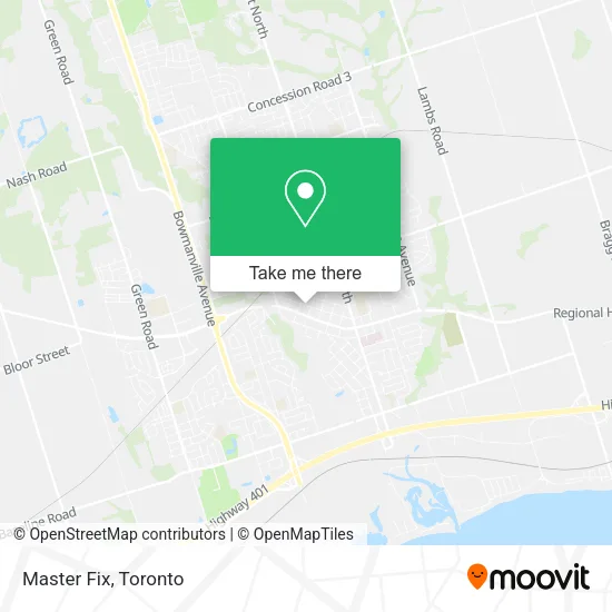 Master Fix map