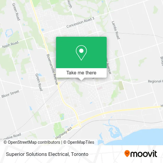 Superior Solutions Electrical map