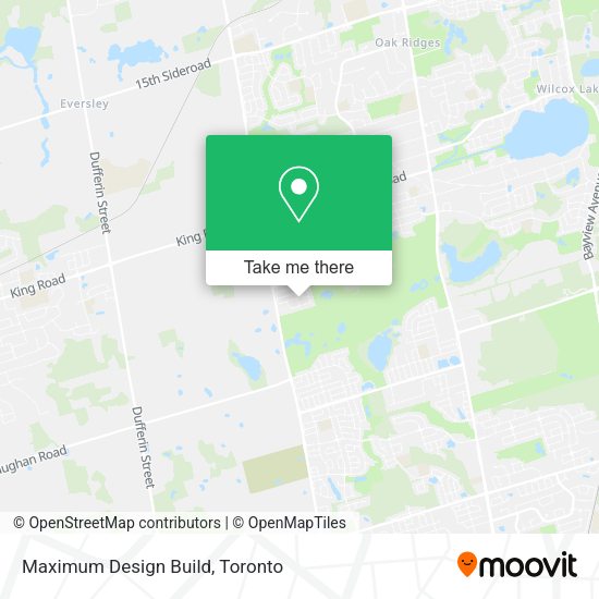Maximum Design Build map