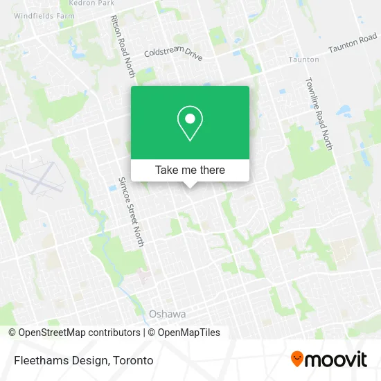 Fleethams Design map