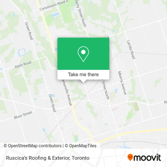 Ruscica's Roofing & Exterior map