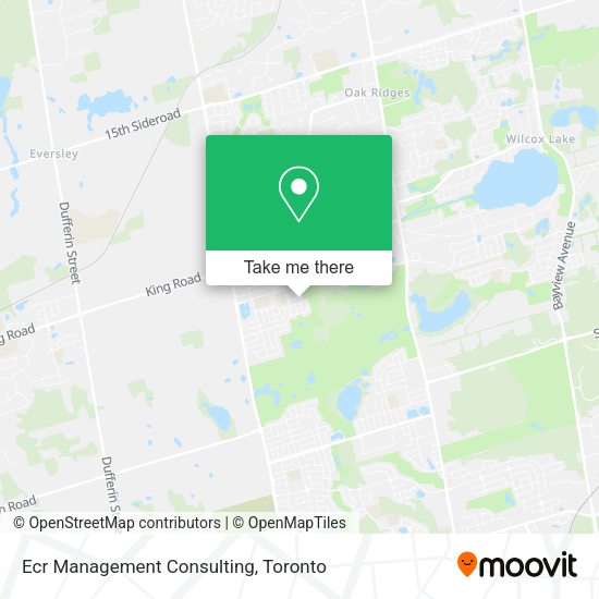 Ecr Management Consulting map
