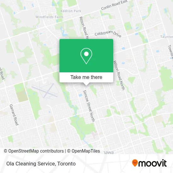 Ola Cleaning Service map