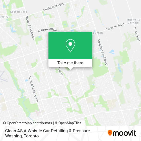 Clean AS A Whistle Car Detailing & Pressure Washing map