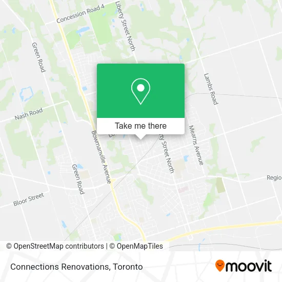 Connections Renovations map