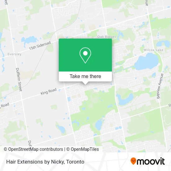 Hair Extensions by Nicky map