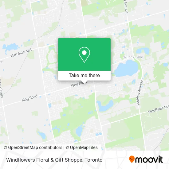 Windflowers Floral & Gift Shoppe map