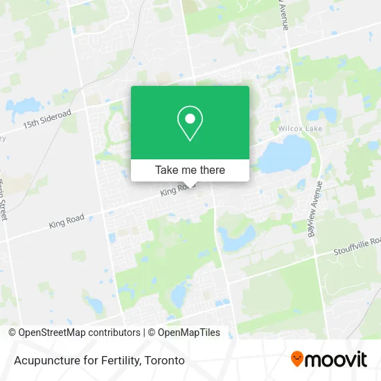 Acupuncture for Fertility map
