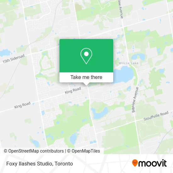 Foxy Ilashes Studio map