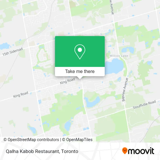 Qalha Kabob Restaurant plan