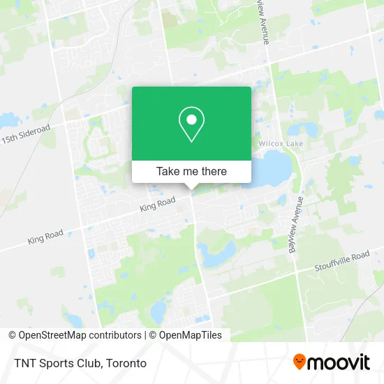 TNT Sports Club map