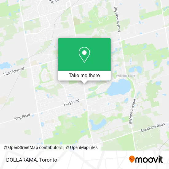 DOLLARAMA map