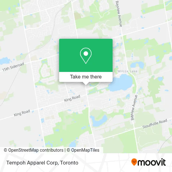 Tempoh Apparel Corp map